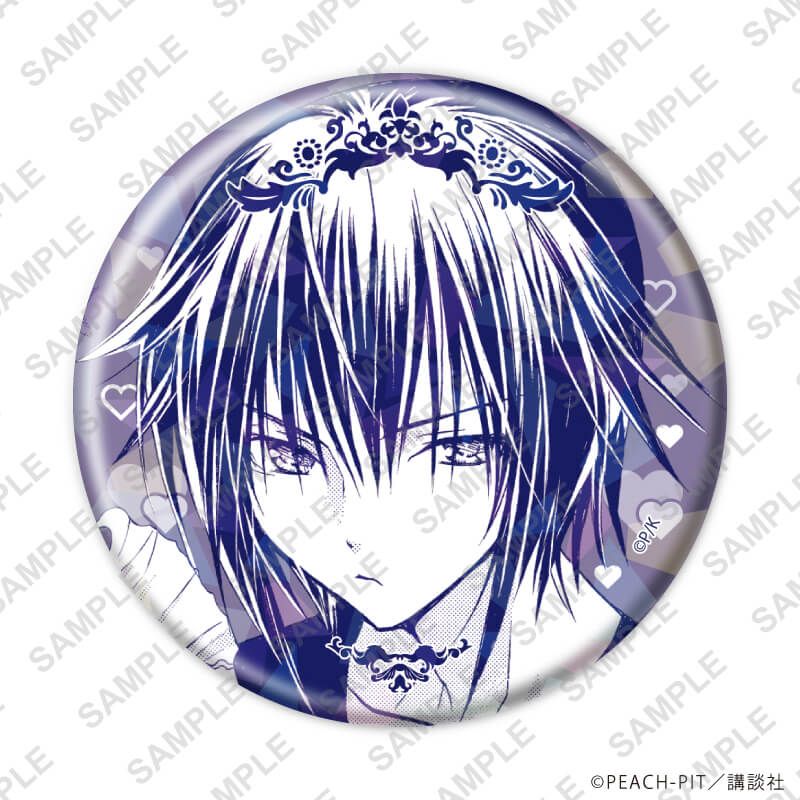 ホログラム缶バッジ(57mm)「しゅごキャラ！」11/ブラインド(10種)(公式イラスト)