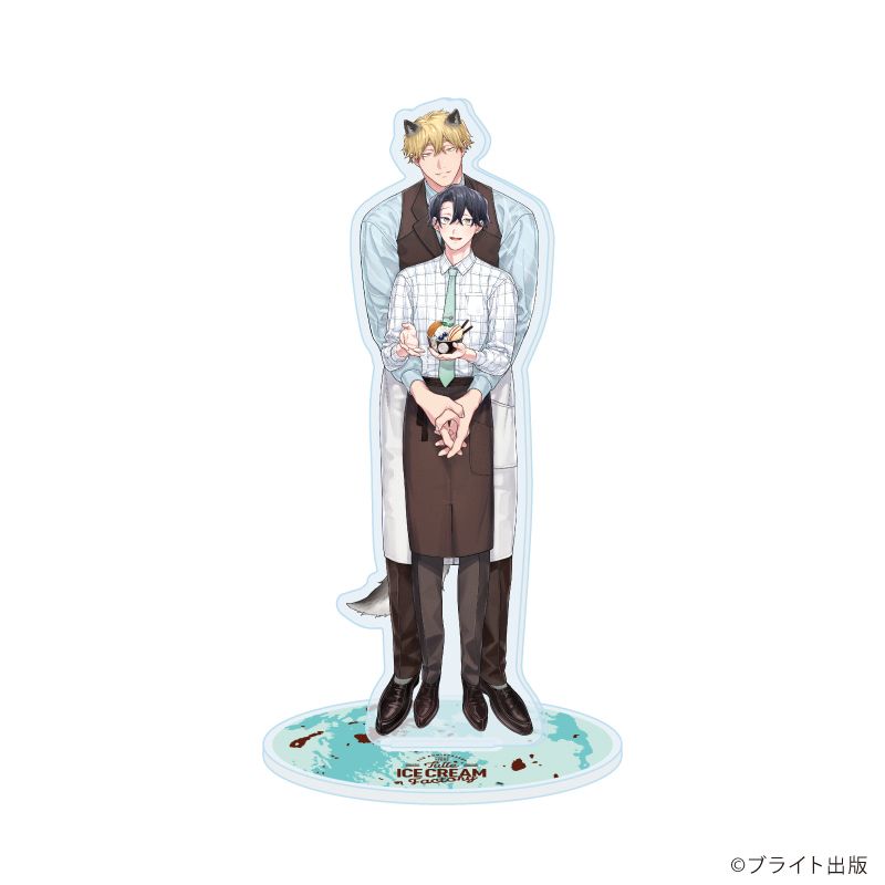 アクリルスタンド「Tulle Ice Cream Factory -7th Anniversary-」04/ぽけろう先生(描き下ろしイラスト)