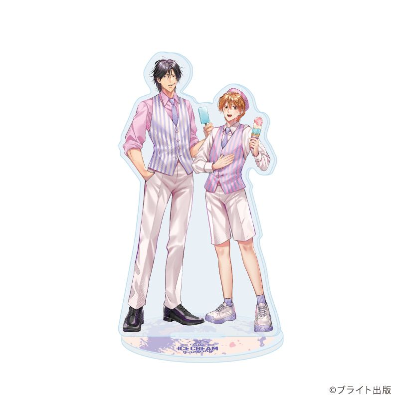 アクリルスタンド「Tulle Ice Cream Factory -7th Anniversary-」02/うすいしっぽ先生(描き下ろしイラスト)