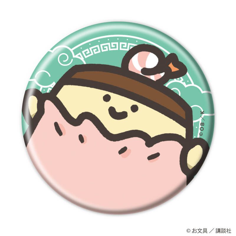 缶バッジ「お文具といっしょ」24/点心ver. ブラインド(6種)(描き下ろしイラスト)