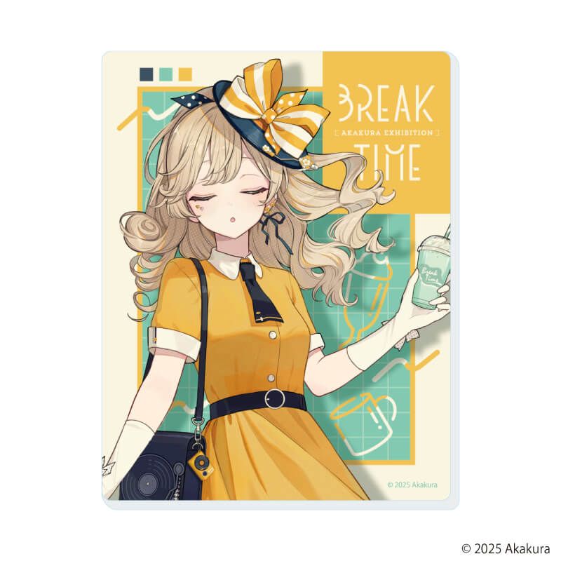 アクリルカード「赤倉個展『BREAK TIME』」01/コンプリートBOX(全14種)(公式&描き下ろしイラスト)