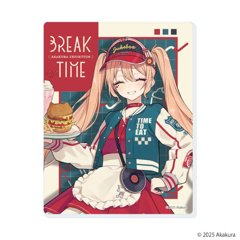 アクリルカード「赤倉個展『BREAK TIME』」01/コンプリートBOX(全14種)(公式&描き下ろしイラスト)