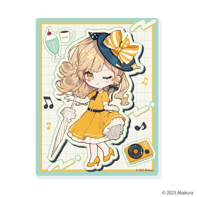 アクリルカード「赤倉個展『BREAK TIME』」01/コンプリートBOX(全14種)(公式&描き下ろしイラスト)