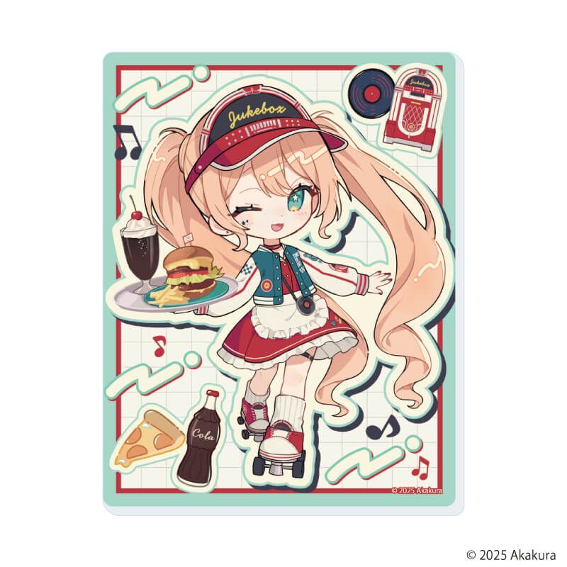 アクリルカード「赤倉個展『BREAK TIME』」01/コンプリートBOX(全14種)(公式&描き下ろしイラスト)