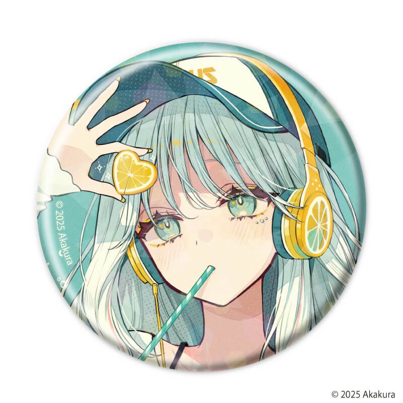 ホログラム缶バッジ(57mm)「赤倉個展『BREAK TIME』」01/コンプリートBOX(全14種)(公式&描き下ろしイラスト)