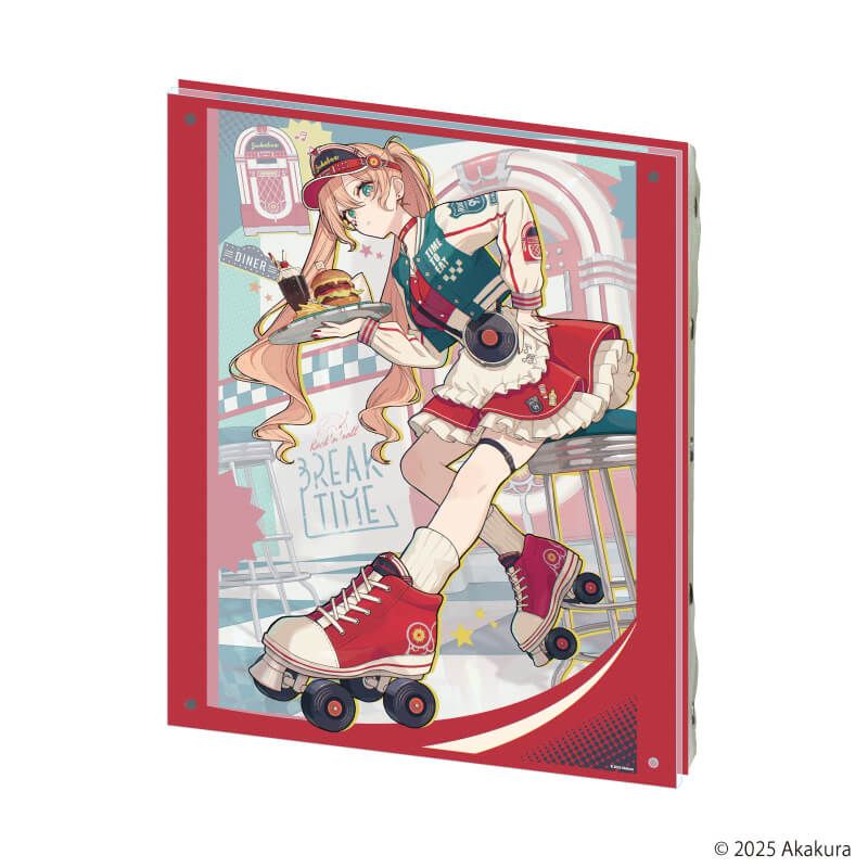 レイヤードグラフ(F3サイズ)「赤倉個展『BREAK TIME』」02/サブビジュアル(描き下ろしイラスト)