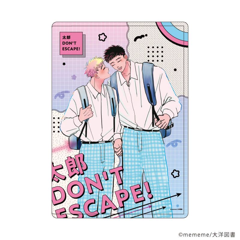 キャラクリアケース「mememe先生」01/太郎 DON’T ESCAPE!(描き下ろしイラスト)