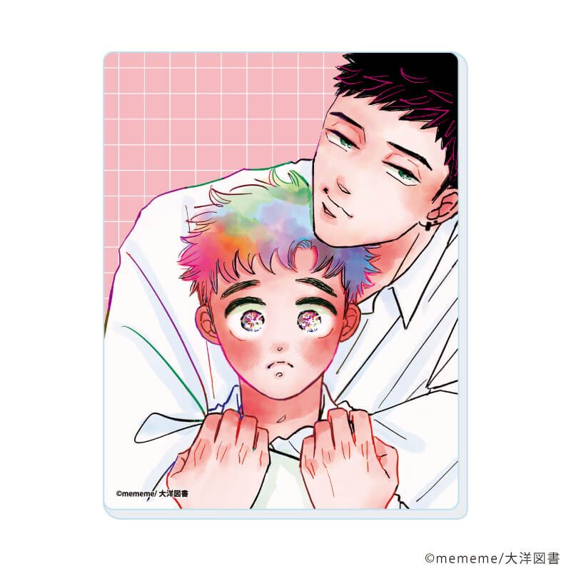 アクリルカード「mememe先生」01/コンプリートセット(全8種)(公式&描き下ろしイラスト)