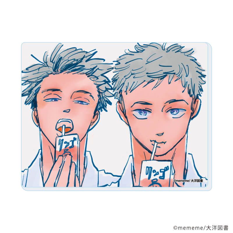 アクリルカード「mememe先生」01/ブラインド(8種)(公式&描き下ろしイラスト)