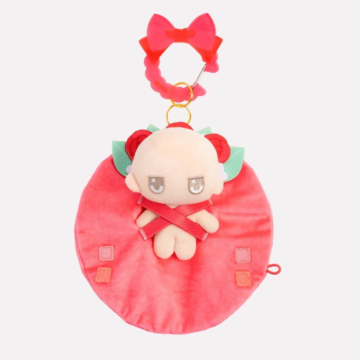 ぬいのおくるみ　ぬいくるみん　ブーケ（レッド）