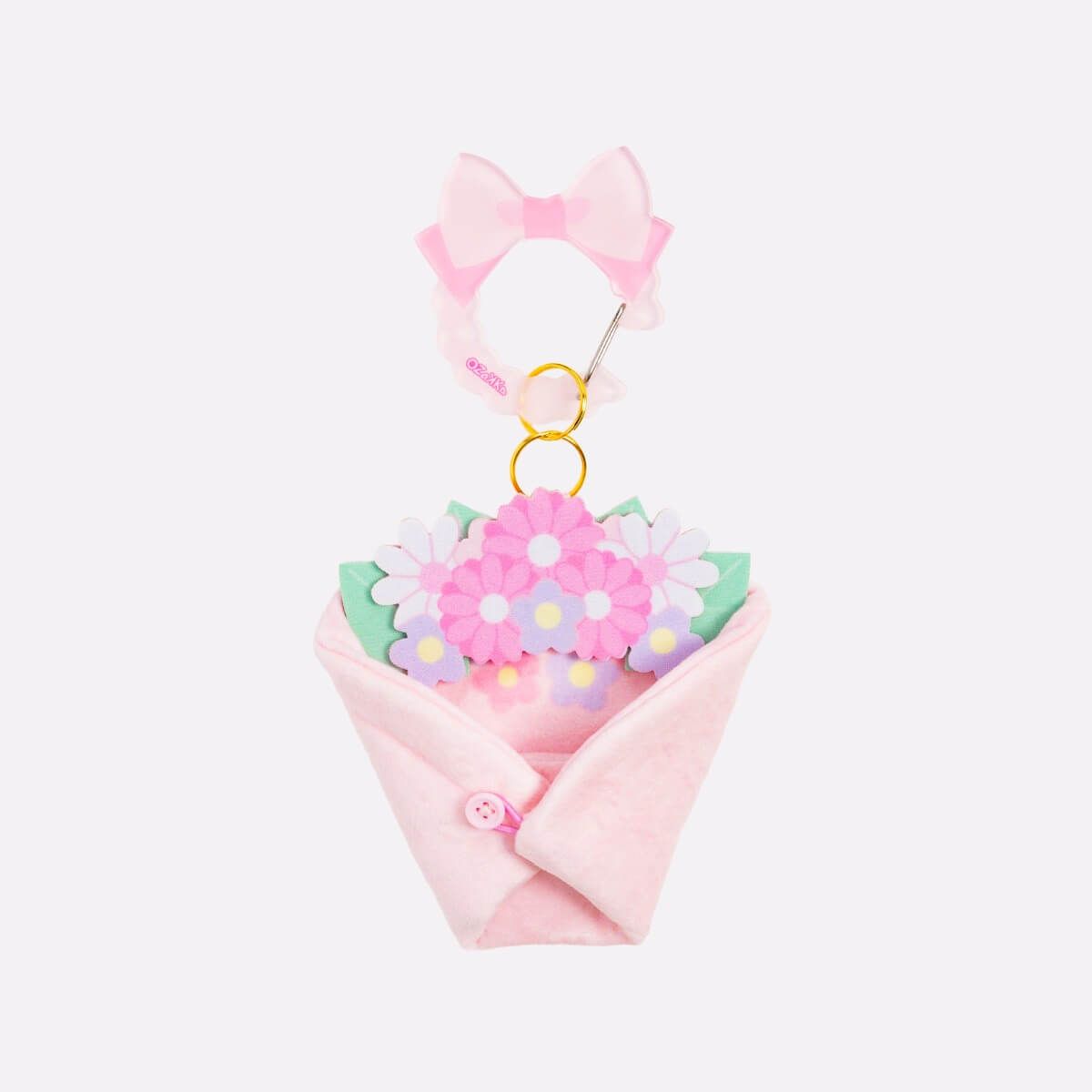 ぬいのおくるみ　ぬいくるみん　ブーケ（ピンク）