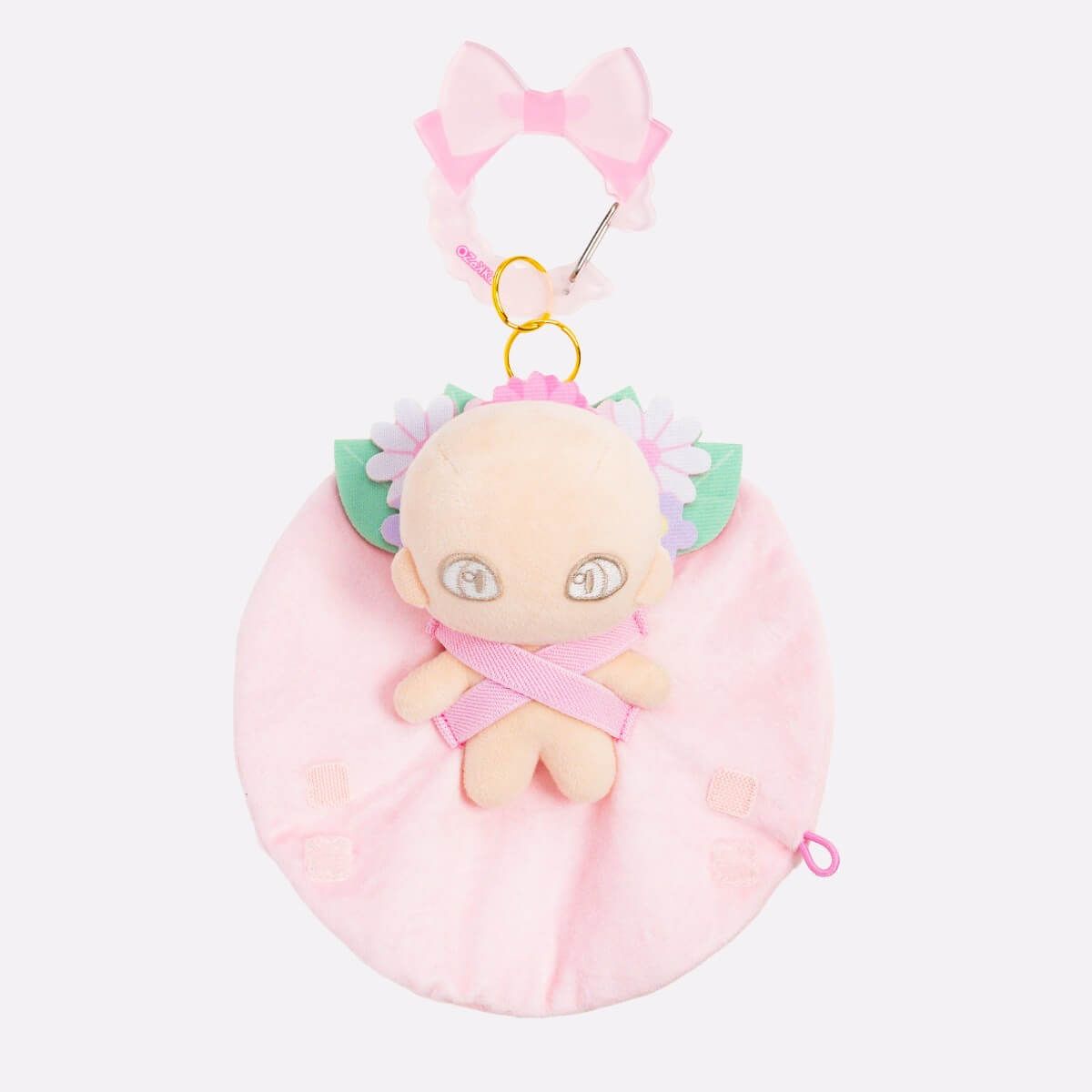 ぬいのおくるみ　ぬいくるみん　ブーケ（ピンク）