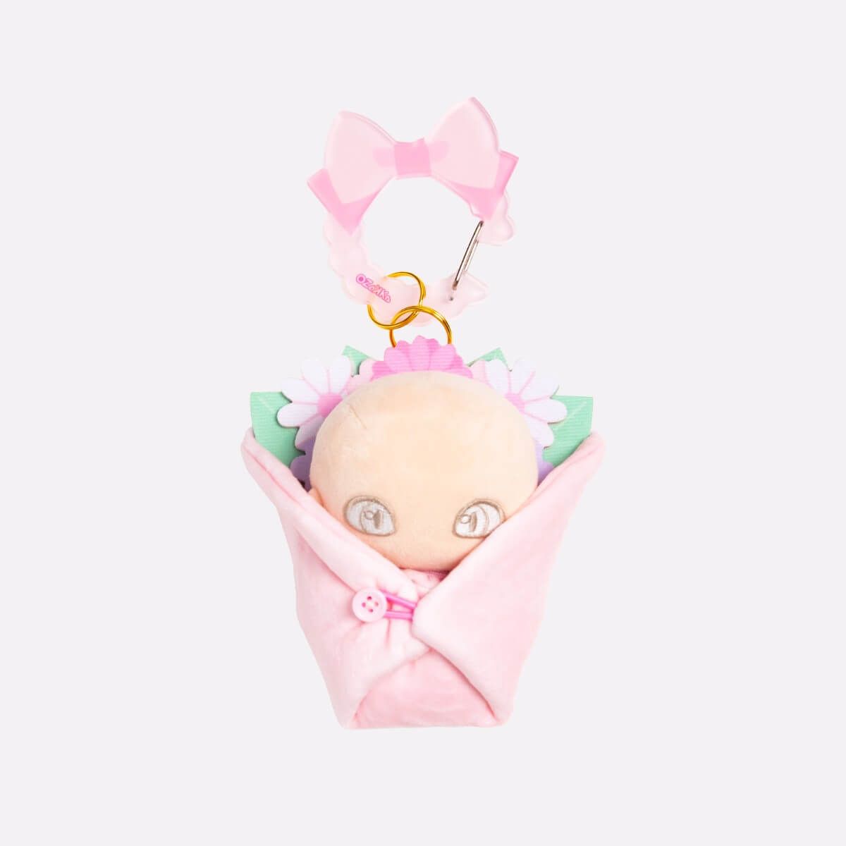 ぬいのおくるみ　ぬいくるみん　ブーケ（ピンク）