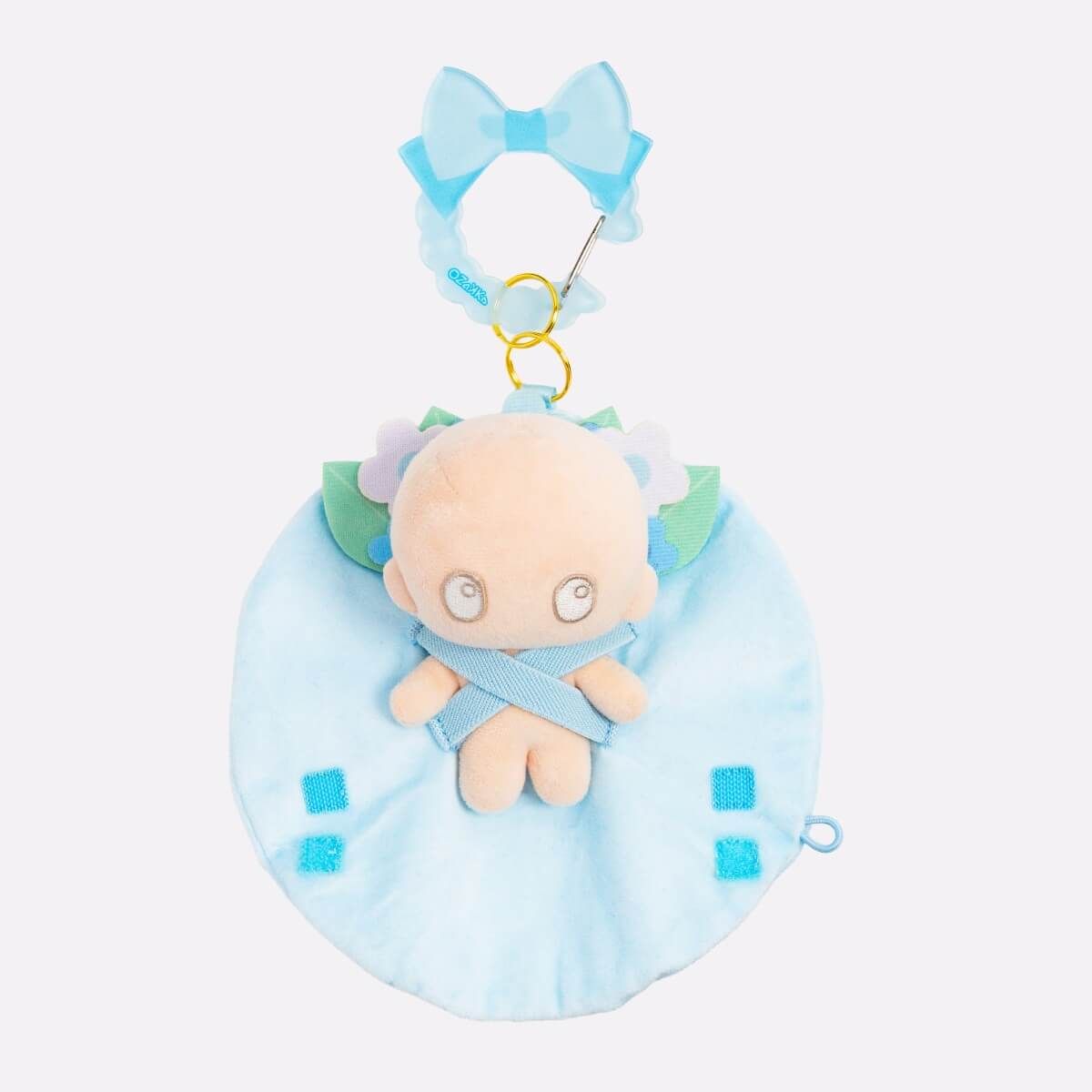 ぬいのおくるみ　ぬいくるみん　ブーケ（ブルー）