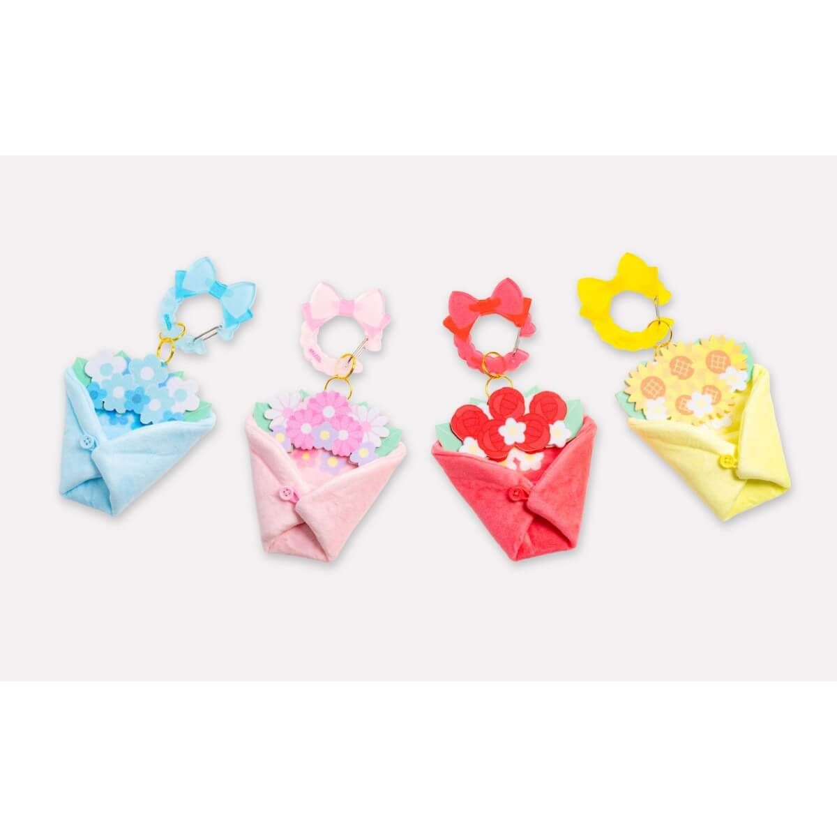 ぬいのおくるみ　ぬいくるみん　ブーケ（ブルー）