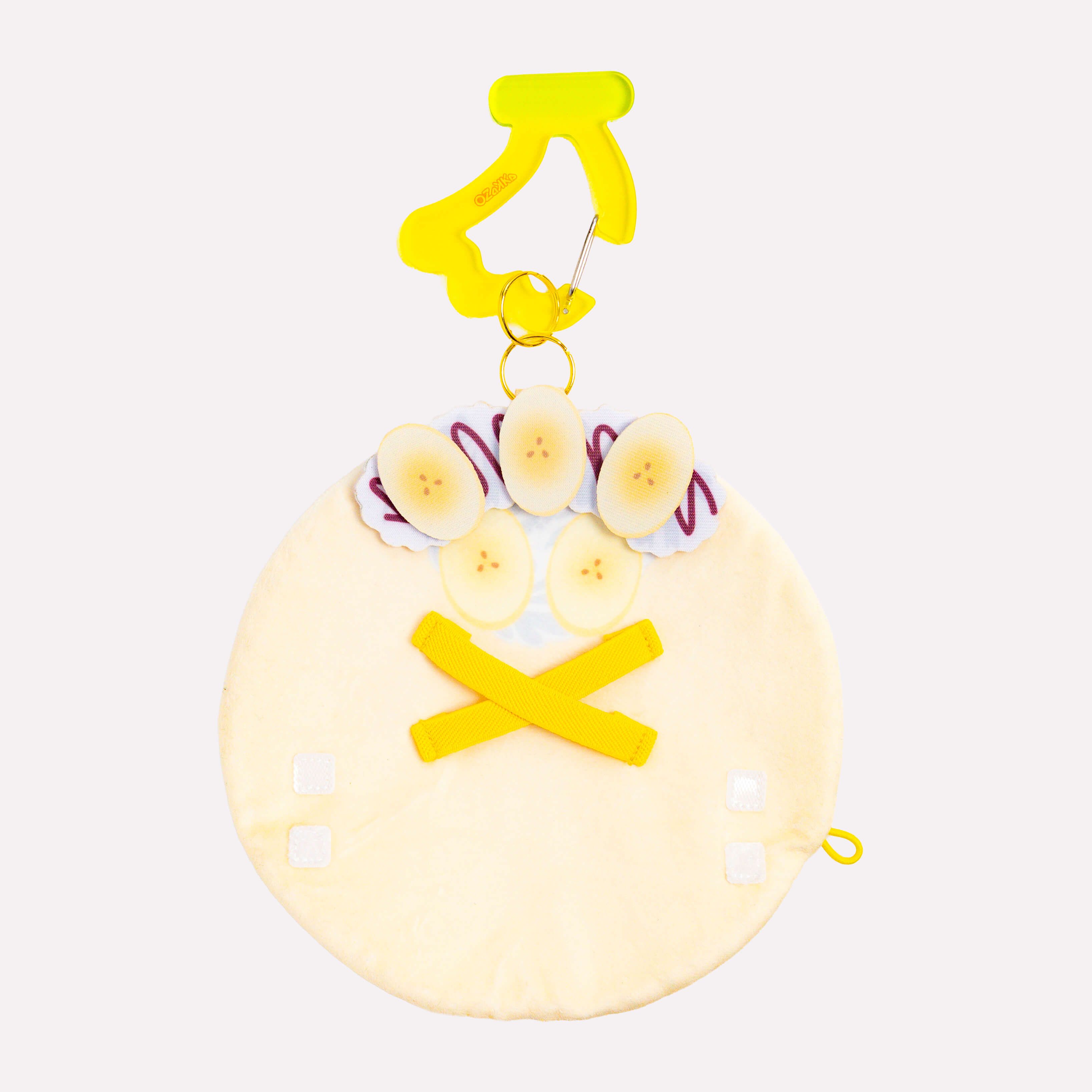 ぬいのおくるみ ぬいくるみん  クレープ　チョコバナナ