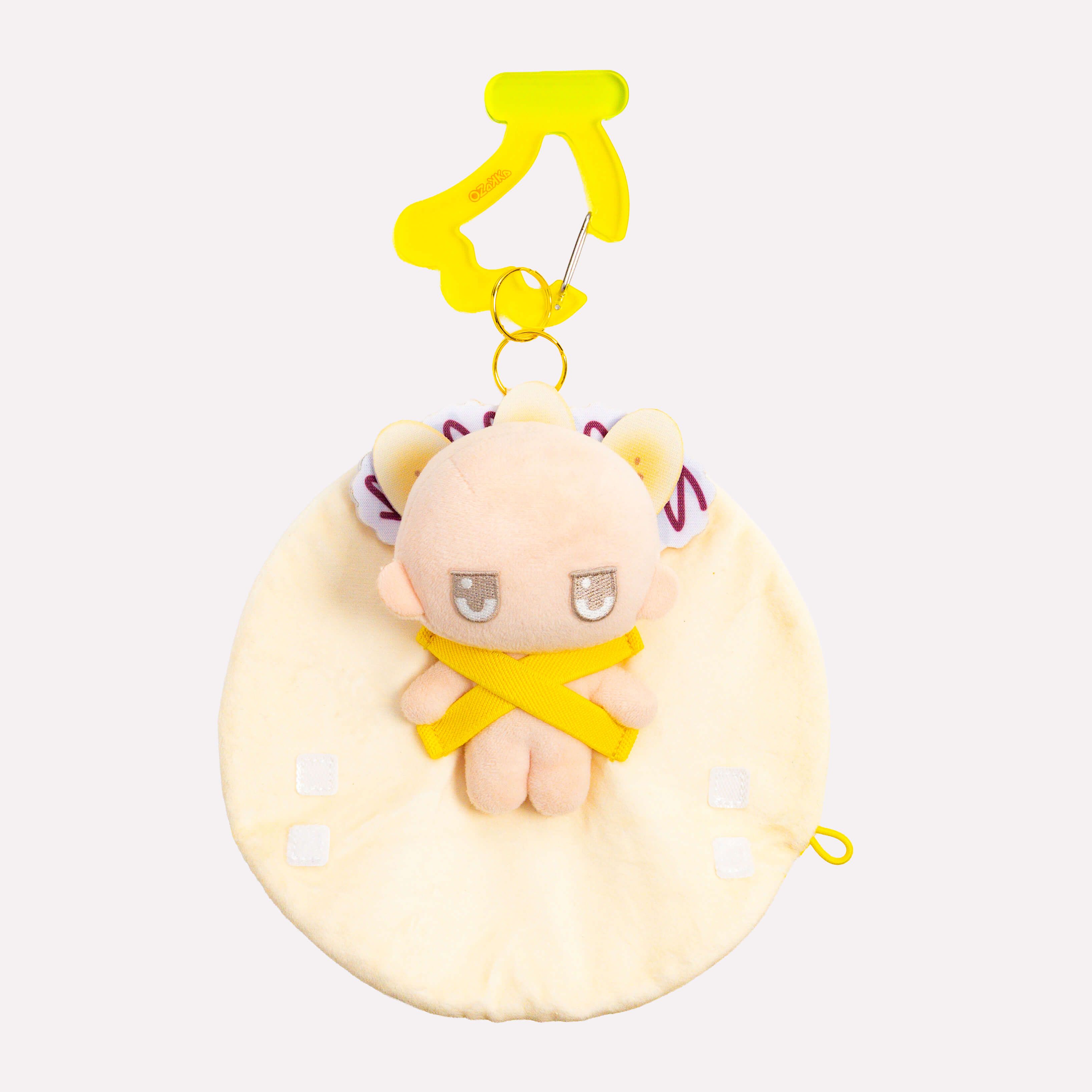 ぬいのおくるみ ぬいくるみん  クレープ　チョコバナナ