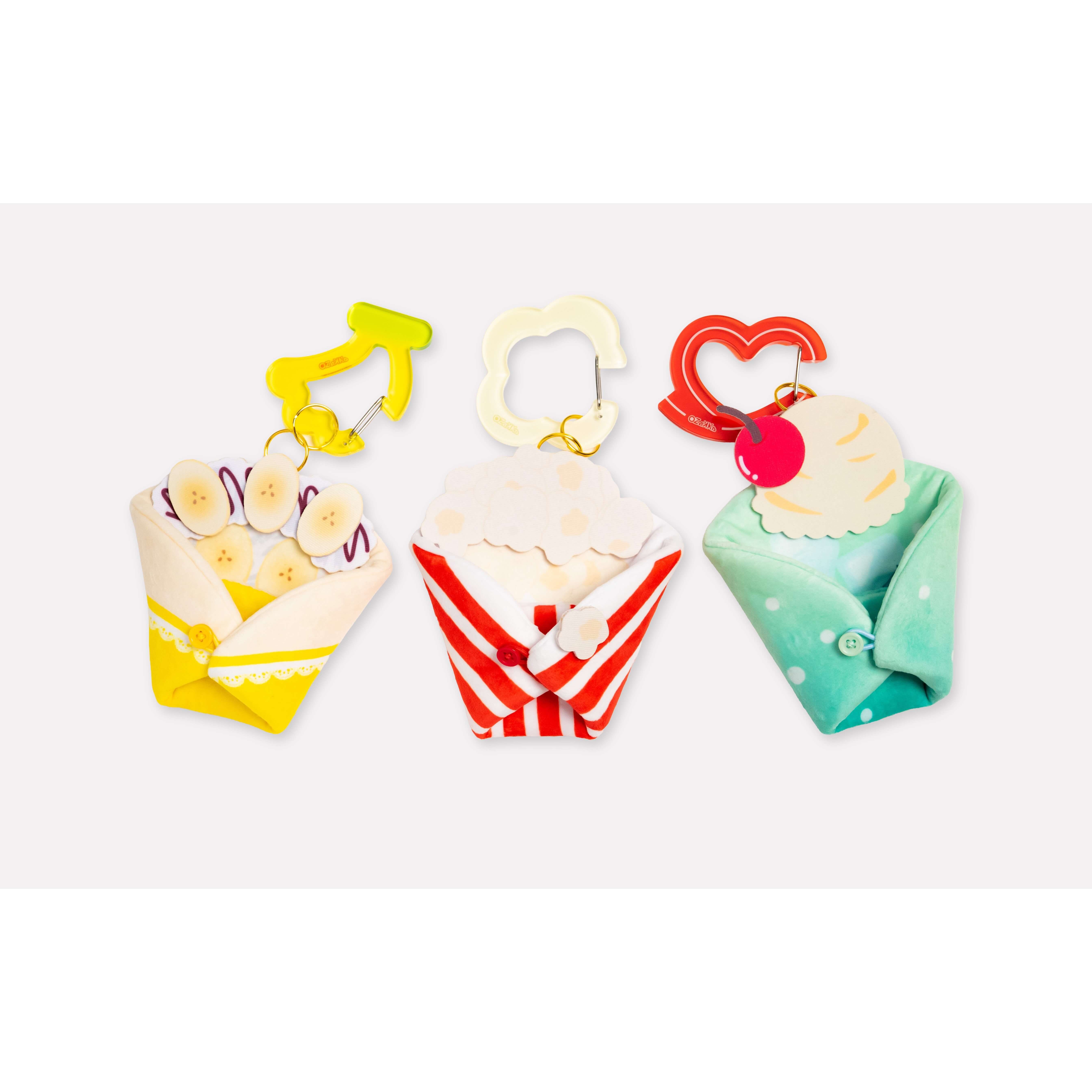 ぬいのおくるみ ぬいくるみん  クレープ　チョコバナナ