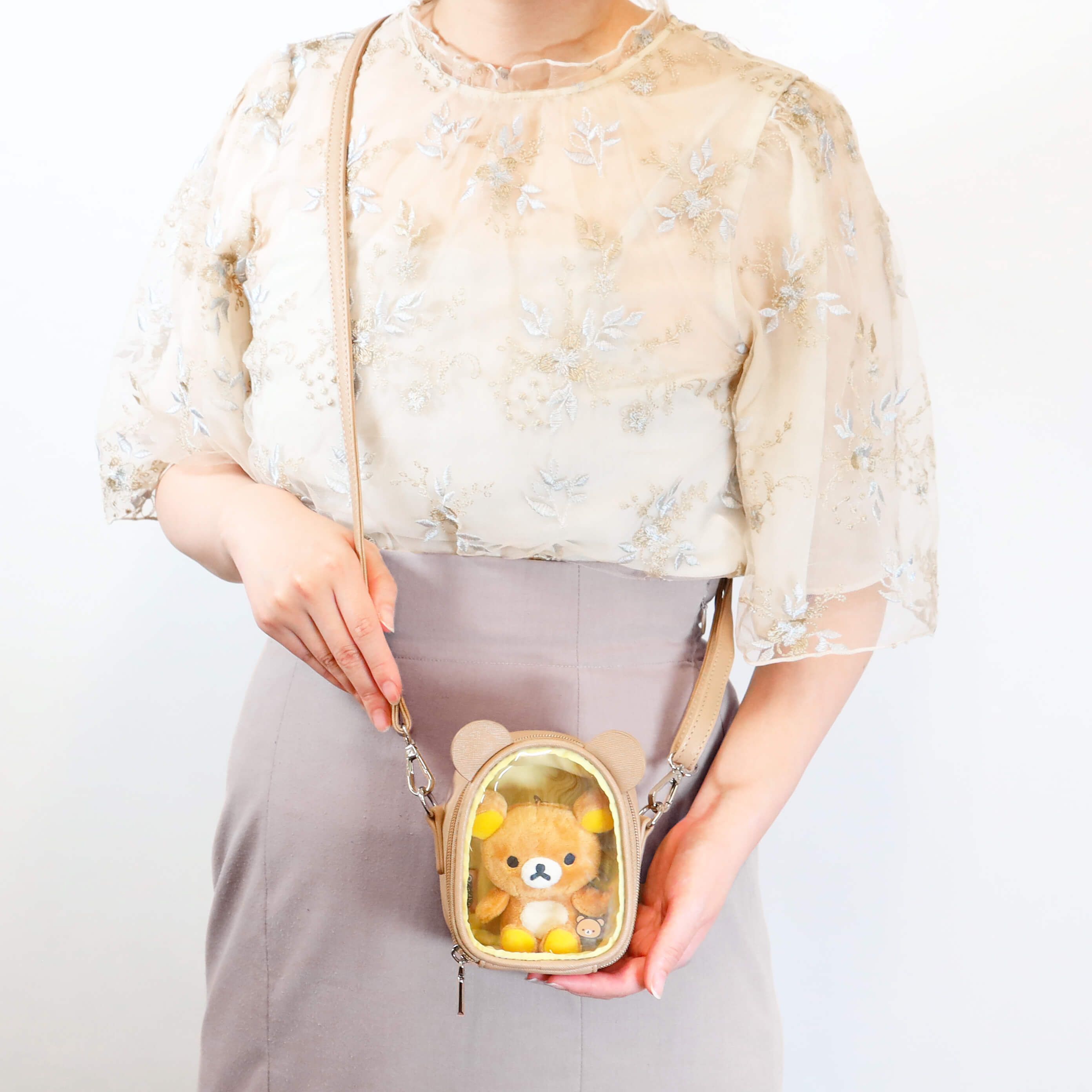 ミニぬいポーチ（チャイロイコグマ）