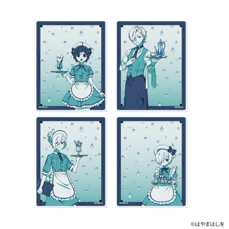 アクリルカード「梅雨が明けるまで」01/ブラインド(4種)(描き下ろしイラスト)