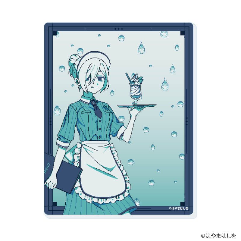 アクリルカード「梅雨が明けるまで」01/ブラインド(4種)(描き下ろしイラスト)