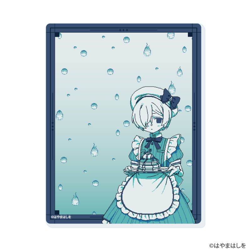 アクリルカード「梅雨が明けるまで」01/ブラインド(4種)(描き下ろしイラスト)