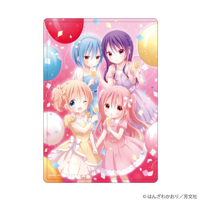 キャラクリアケース「こみっくがーるず」10/集合イラストA(公式イラスト)