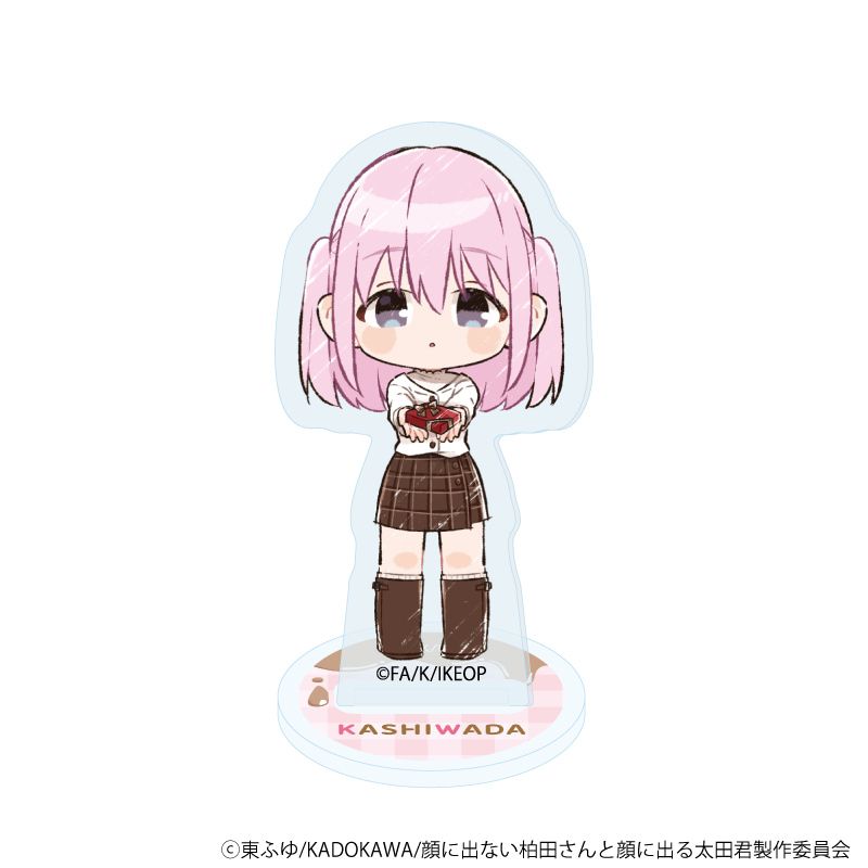 アクリルぷちスタンド「TVアニメ『顔に出ない柏田さんと顔に出る太田君』」01/バレンタインver. コンプリートセット(全6種)(グラフアートイラスト)