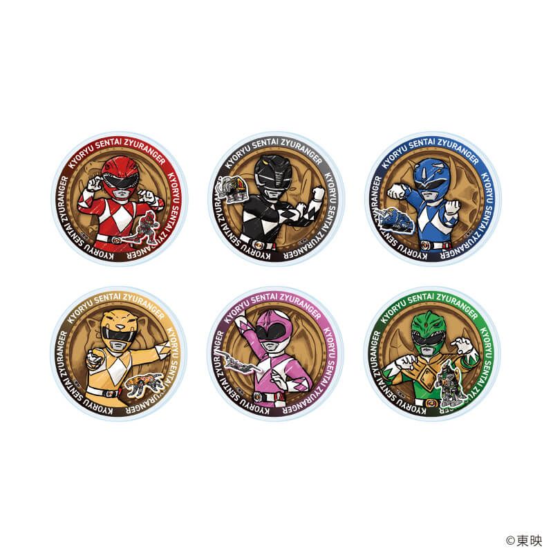 アクリルマグネット「恐竜戦隊ジュウレンジャー」01/コンプリートセット(全6種)(グラフアートイラスト)