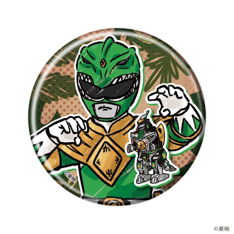 缶バッジ「恐竜戦隊ジュウレンジャー」01/コンプリートセット(全6種)(グラフアートイラスト)