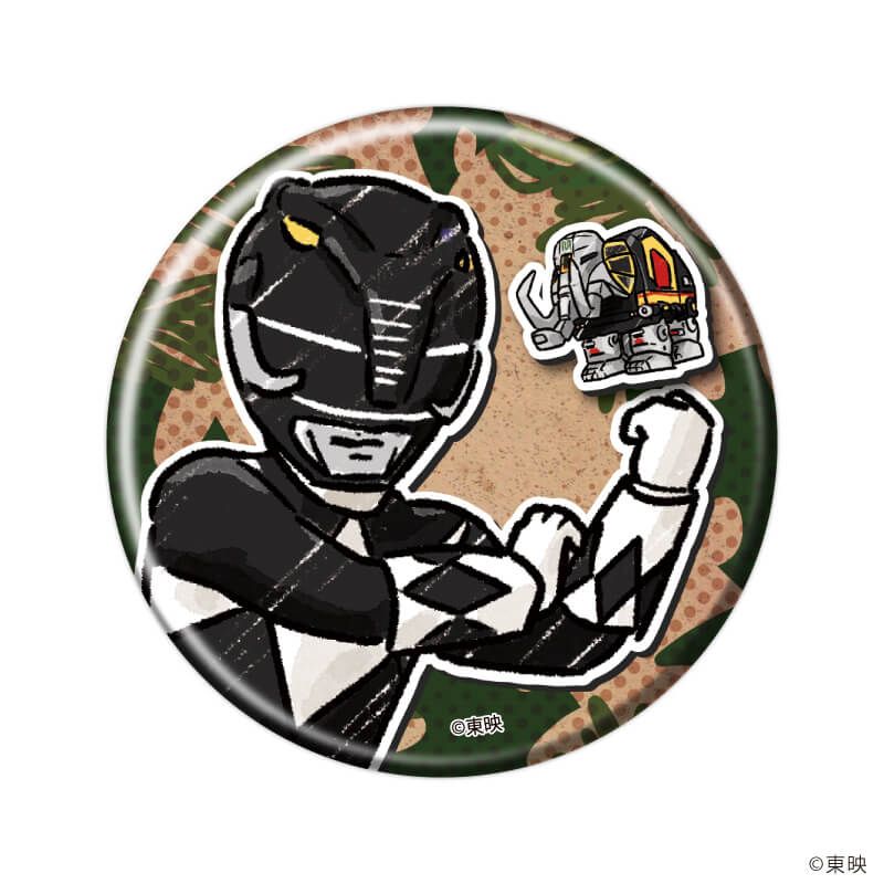 缶バッジ「恐竜戦隊ジュウレンジャー」01/ブラインド(6種)(グラフアートイラスト)