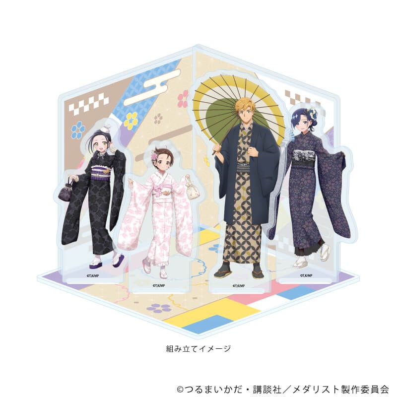 アクリルジオラマ「TVアニメ『メダリスト』」02/集合デザイン(描き下ろしイラスト)