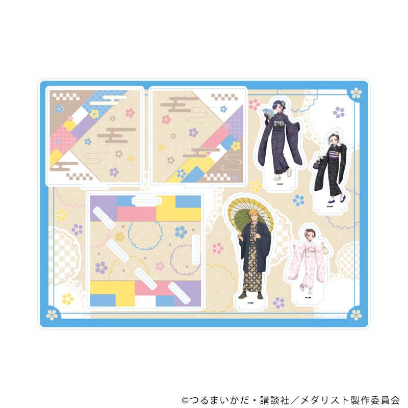 アクリルジオラマ「TVアニメ『メダリスト』」02/集合デザイン(描き下ろしイラスト)