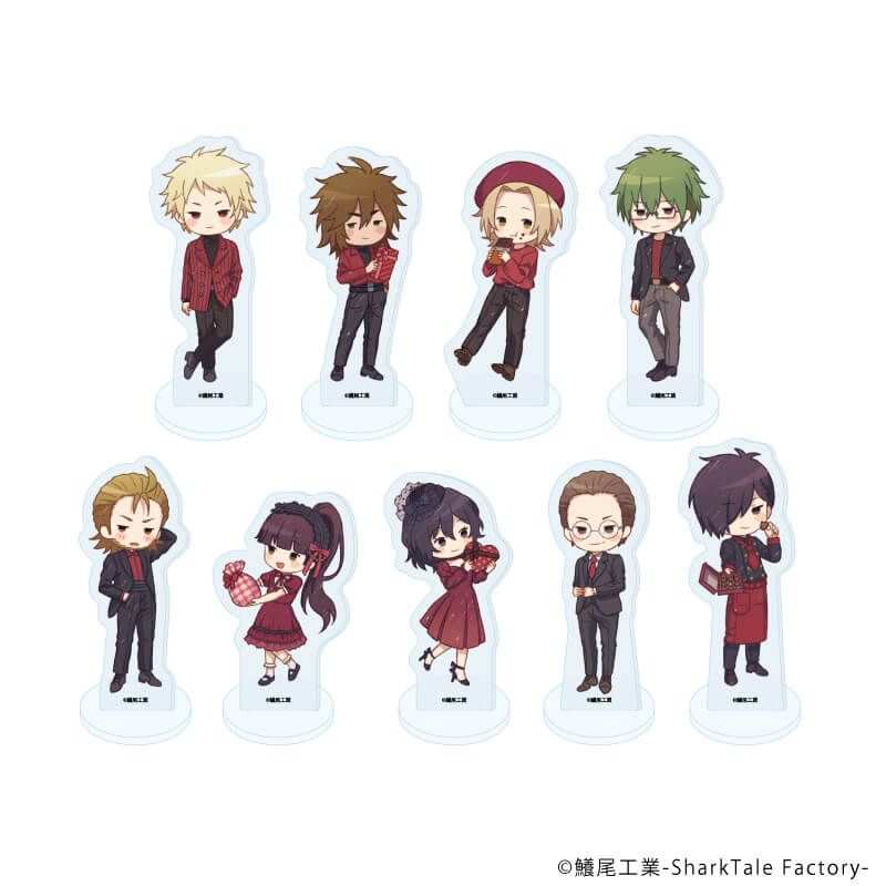 アクリルぷちスタンド「細胞神曲」02/バレンタインver. コンプリートセット(全9種)(グラフアートイラスト)