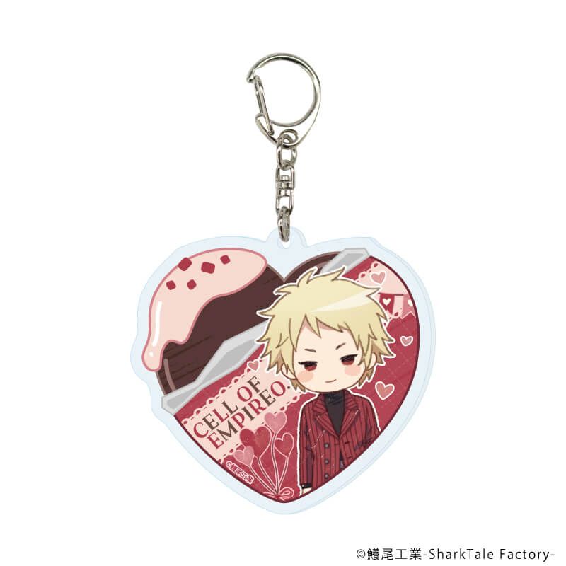 アクリルキーホルダー「細胞神曲」05/バレンタインver. コンプリートセット(全9種)(グラフアートイラスト)