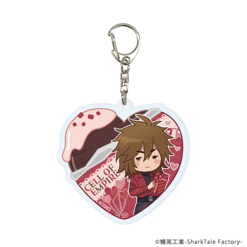 アクリルキーホルダー「細胞神曲」05/バレンタインver. コンプリートセット(全9種)(グラフアートイラスト)