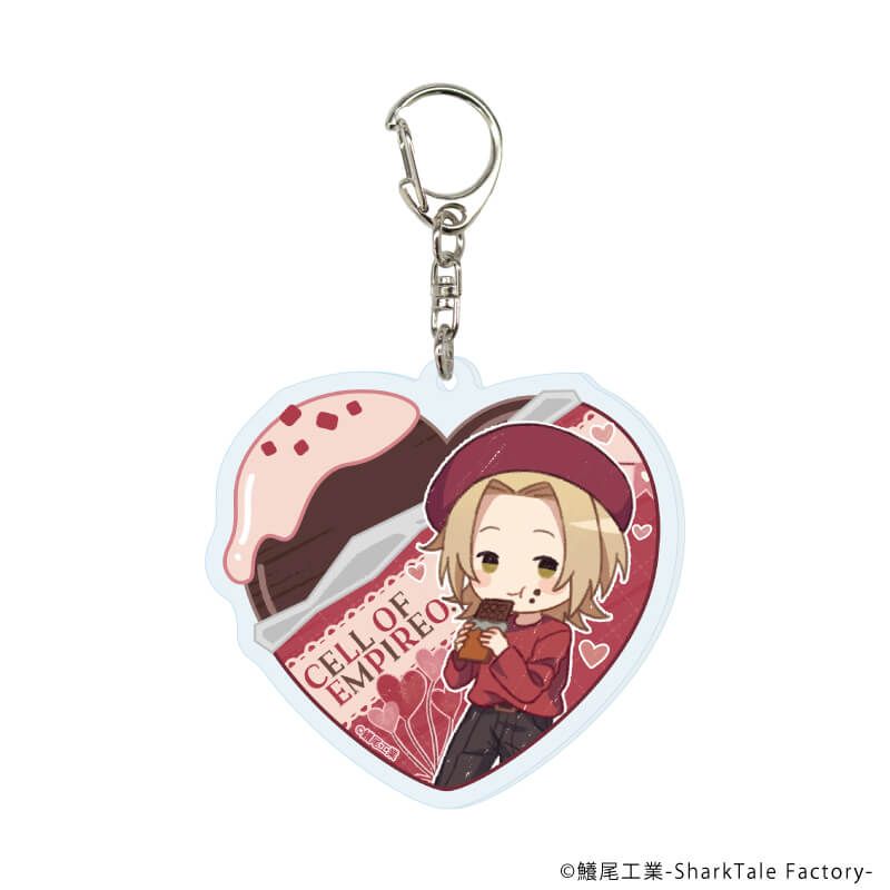 アクリルキーホルダー「細胞神曲」05/バレンタインver. コンプリートセット(全9種)(グラフアートイラスト)