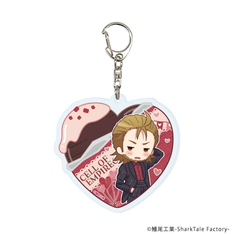 アクリルキーホルダー「細胞神曲」05/バレンタインver. ブラインド(9種)(グラフアートイラスト)
