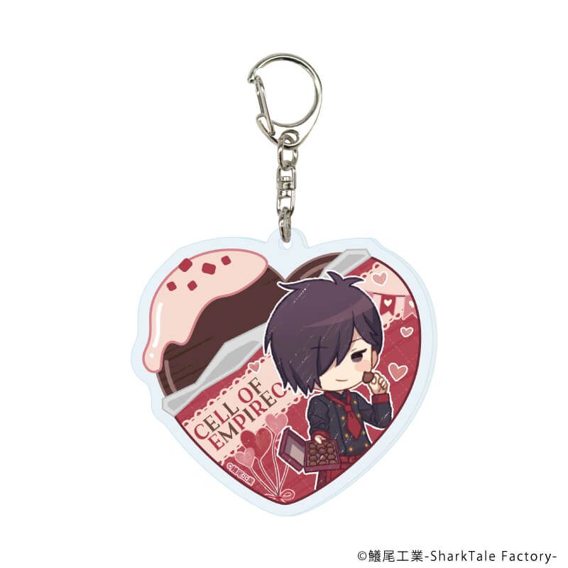 アクリルキーホルダー「細胞神曲」05/バレンタインver. ブラインド(9種)(グラフアートイラスト)