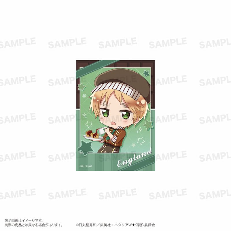 アニメ「ヘタリア World★Stars」ミニカードセット（きゃらほっぴん！）ショコラティエver.