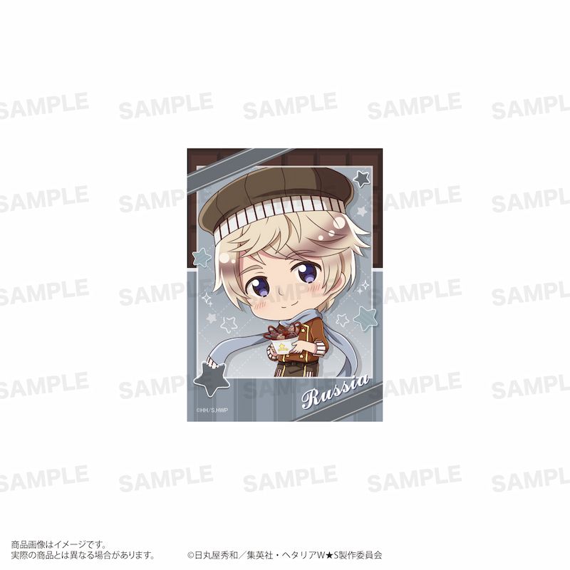 アニメ「ヘタリア World★Stars」ミニカードセット（きゃらほっぴん！）ショコラティエver.