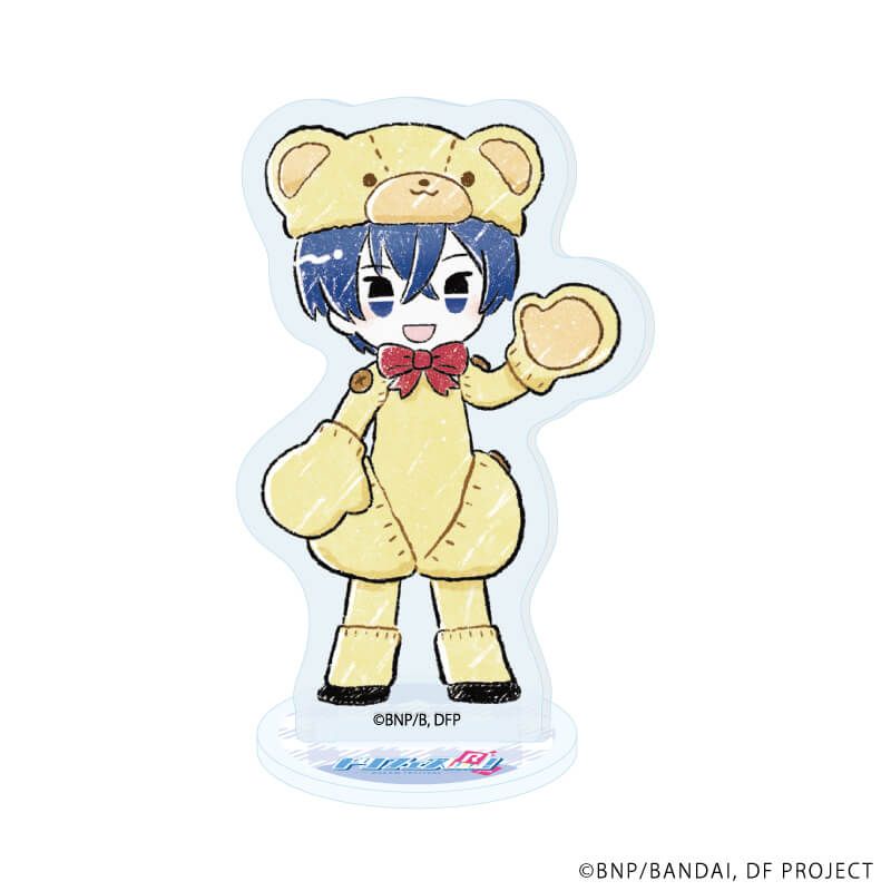 アクリルぷちスタンド「ドリフェス！R」11/モフモフくまさんver. コンプリートセット(全7種)(グラフアートイラスト)