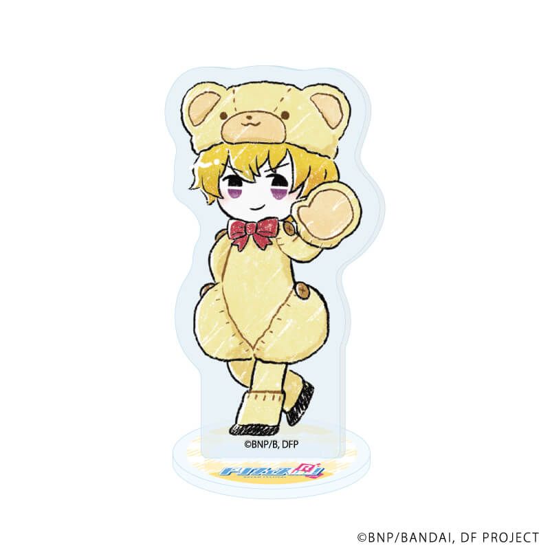 アクリルぷちスタンド「ドリフェス！R」11/モフモフくまさんver. コンプリートセット(全7種)(グラフアートイラスト)