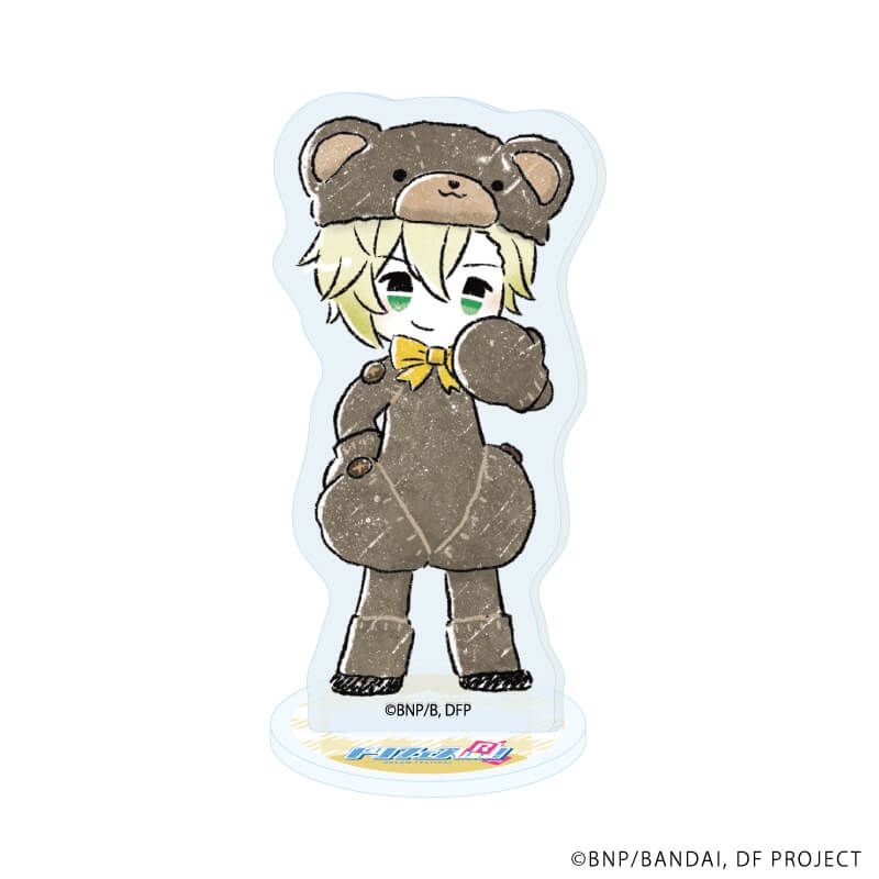 アクリルぷちスタンド「ドリフェス！R」11/モフモフくまさんver. コンプリートセット(全7種)(グラフアートイラスト)