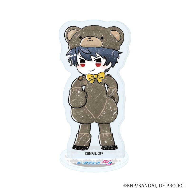 アクリルぷちスタンド「ドリフェス！R」11/モフモフくまさんver. コンプリートセット(全7種)(グラフアートイラスト)