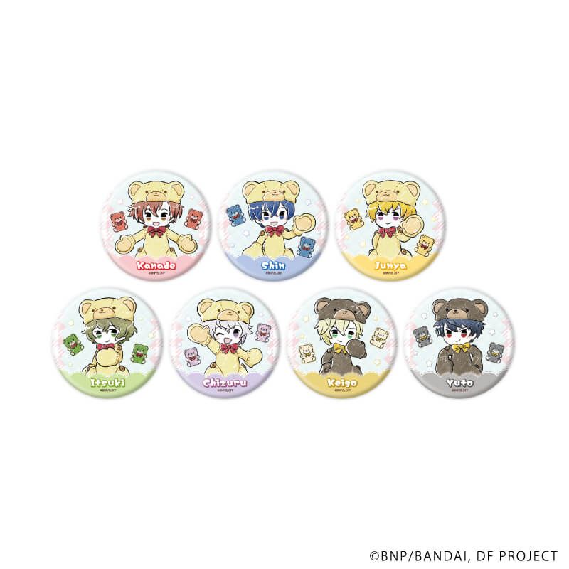 缶バッジ「ドリフェス！R」21/モフモフくまさんver. コンプリートセット(全7種)(グラフアートイラスト)