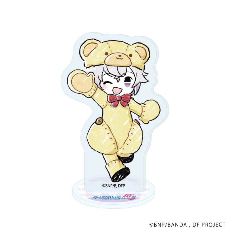 アクリルぷちスタンド「ドリフェス！R」11/モフモフくまさんver. トレーディング(7種)(グラフアートイラスト)