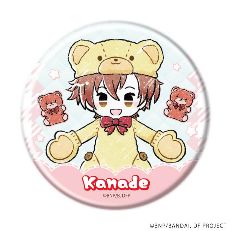 缶バッジ「ドリフェス！R」21/モフモフくまさんver. トレーディング(7種)(グラフアートイラスト)