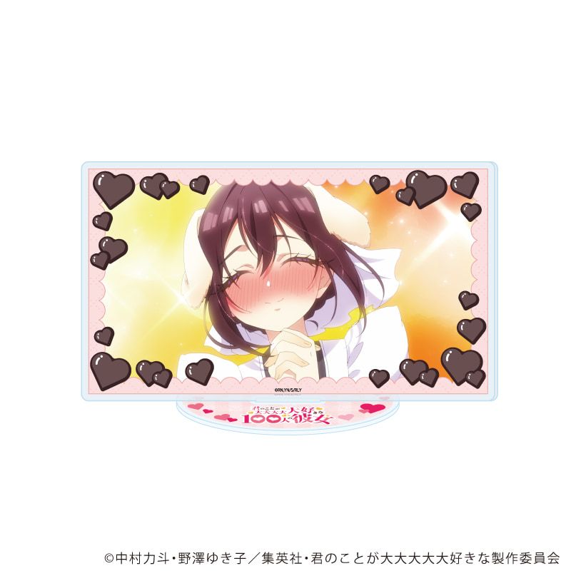 アクリルスタンド「君のことが大大大大大好きな100人の彼女」05/場面写E(場面写イラスト)