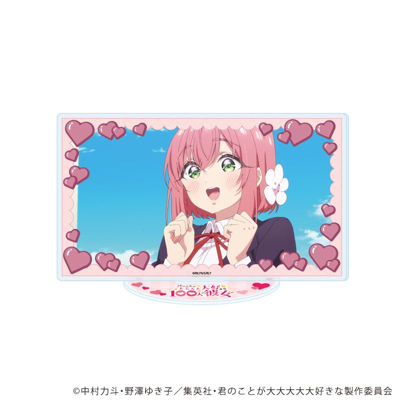アクリルスタンド「君のことが大大大大大好きな100人の彼女」02/場面写B(場面写イラスト)